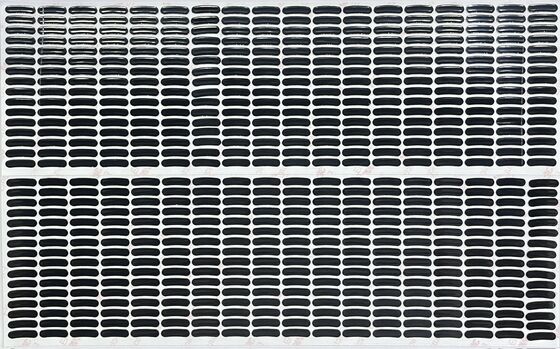 검은 타원형 PTFE 게임 마우스 스케이트, 9448HK 접착 고온 저항