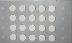 0.9mm 라운드 게이밍 마우스 스케이트 UPE 및 PTFE 부드러운 표면 라운드 엣지
