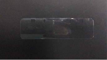 0.50 밀리미터는 두배 접착 테이프와 물건 투명한 PVC 광 확산기를 다이 컷합니다