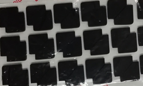 EN344 시험된 실리콘 고무 패드 NBR EPDM 5 밀리미터 두꺼운 매트