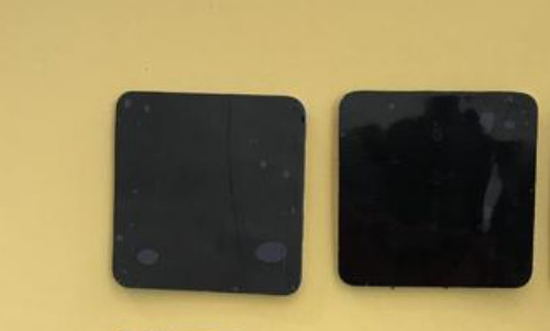 검은 3R 겔 스퀘어 점착성 패드 종소리 내력 엔 / 25 밀리미터 도포량 16g / M2