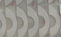 흰색 PTFE 게임 마우스 스케이트 2면 접착 테이프 9448HK