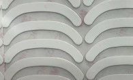 흰색 PTFE 게임 마우스 스케이트 2면 접착 테이프 9448HK