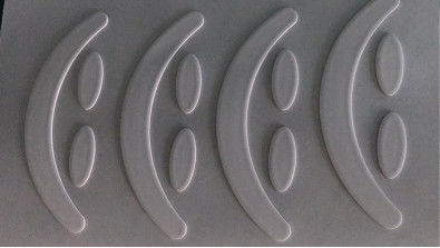 장비와 오브투라테우르를 섞는 페인트에서 0.45 밀리미터 두꺼운 플라스틱 다이 컷 PTFE 스케이트