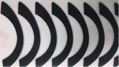 Na는 PTFE 막 테이프 생성물 두께 0.6 밀리미터 PTFE 다이 절단을 변경했습니다