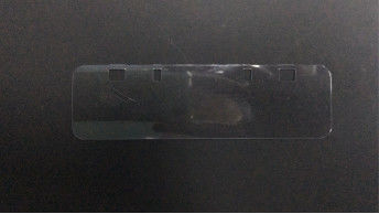 0.50 밀리미터는 두배 접착 테이프와 물건 투명한 PVC 광 확산기를 다이 컷합니다